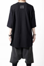 画像をギャラリービューアに読み込む, A.F ARTEFACT LOOSEY T-SHIRT / EMBROIDARY (BLACK)