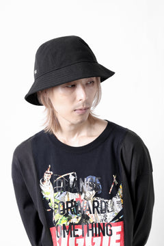 画像をギャラリービューアに読み込む, Y-3 Yohji Yamamoto ROUND BUCKET HAT (BLACK)