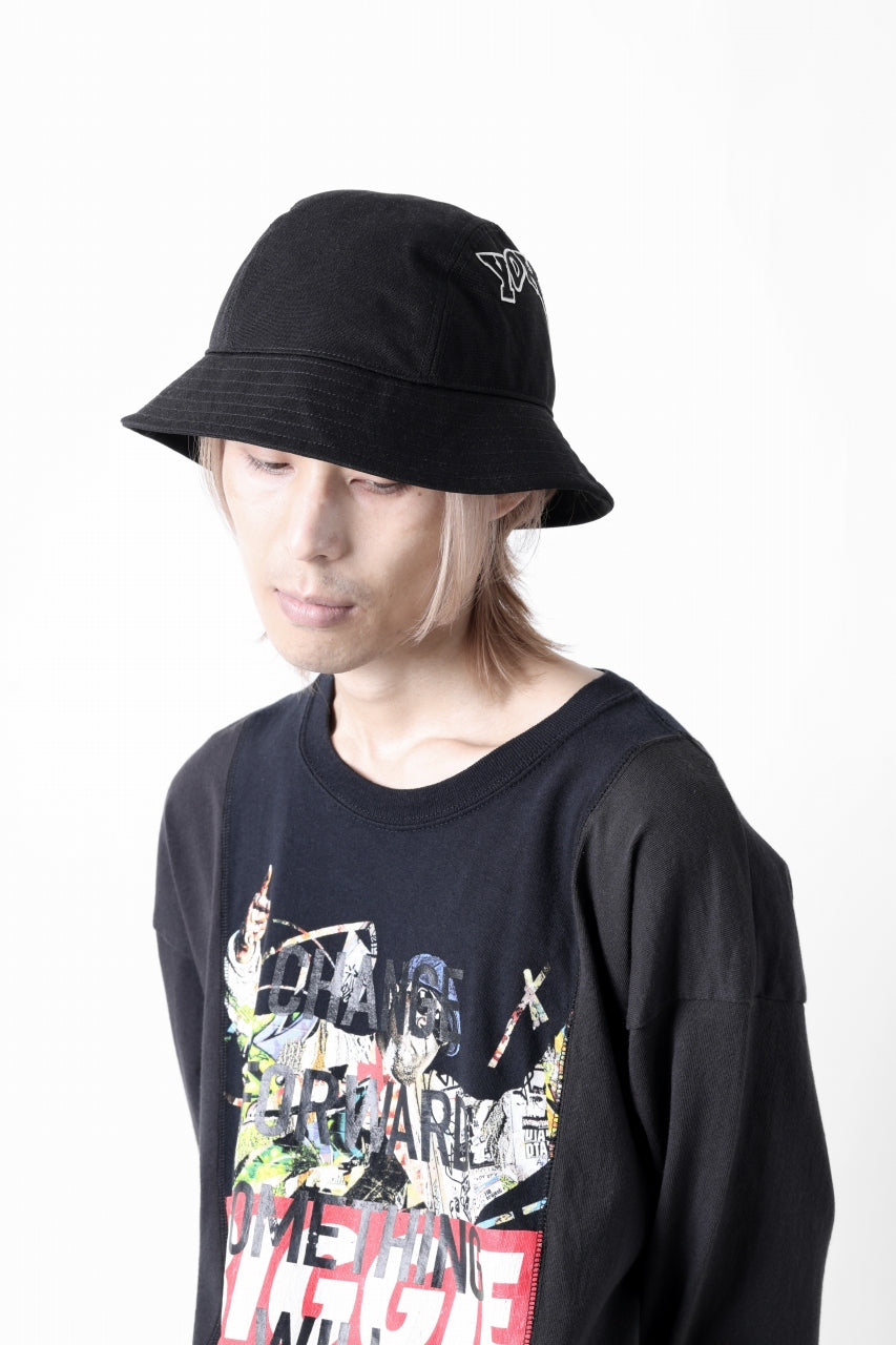画像をギャラリービューアに読み込む, Y-3 Yohji Yamamoto ROUND BUCKET HAT (BLACK)