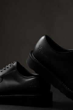画像をギャラリービューアに読み込む, Y's × Danner POSTMAN SHOES / FULL GRAIN SMOTH (BLACK)