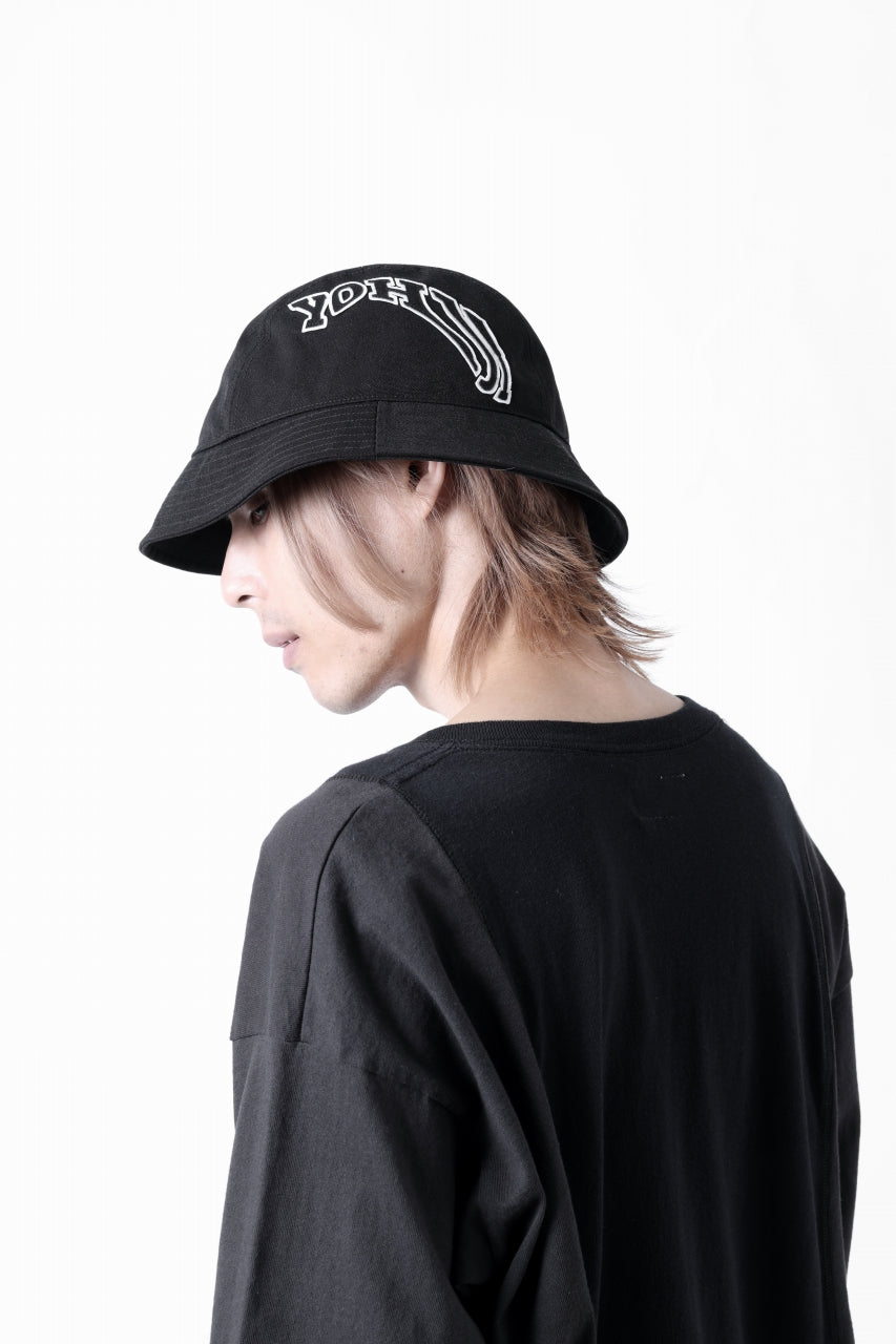 画像をギャラリービューアに読み込む, Y-3 Yohji Yamamoto ROUND BUCKET HAT (BLACK)