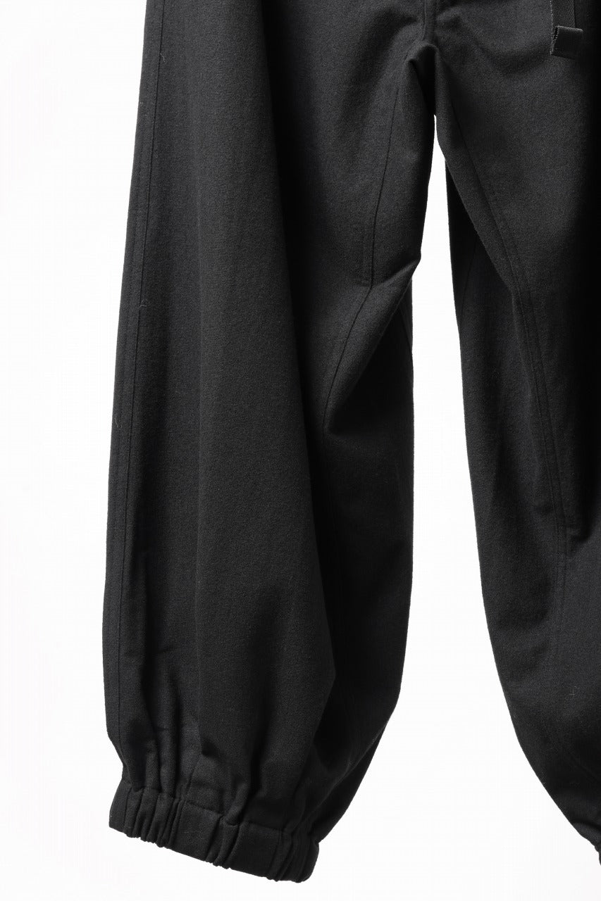 画像をギャラリービューアに読み込む, Y-3 Yohji Yamamoto WOOL FLANNEL WIDE CARGO PANTS (BLACK)