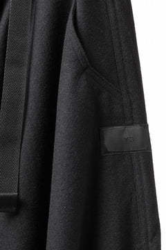 画像をギャラリービューアに読み込む, Y-3 Yohji Yamamoto WOOL FLANNEL WIDE CARGO PANTS (BLACK)