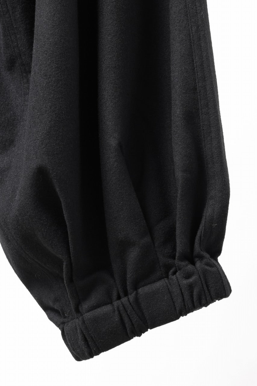 画像をギャラリービューアに読み込む, Y-3 Yohji Yamamoto WOOL FLANNEL WIDE CARGO PANTS (BLACK)
