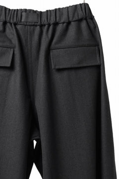 画像をギャラリービューアに読み込む, Y-3 Yohji Yamamoto WOOL FLANNEL WIDE CARGO PANTS (BLACK)