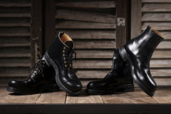 Load image into Gallery viewer, Portaille exclusive CLASSIC WORK BOOTS / HORWEEN CHROMEXCEL (BLACK)