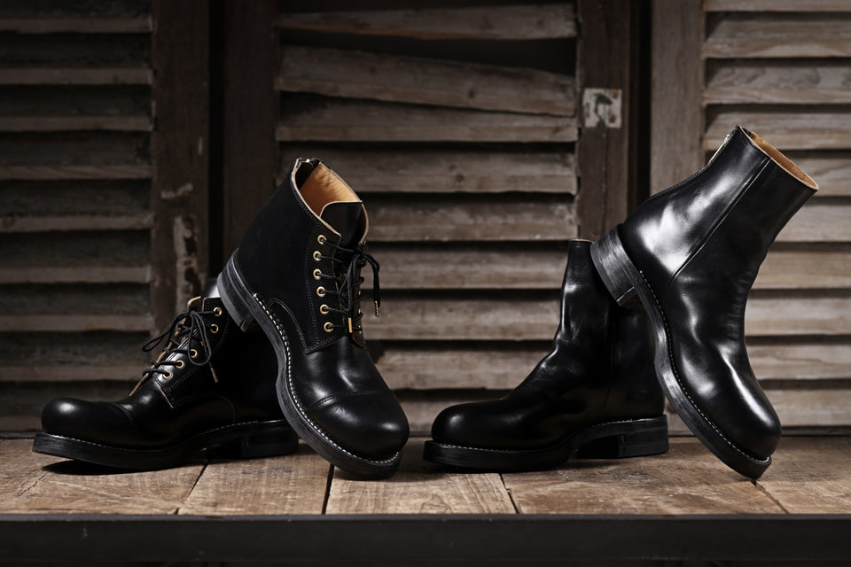 Load image into Gallery viewer, Portaille exclusive CLASSIC WORK BOOTS / HORWEEN CHROMEXCEL (BLACK)