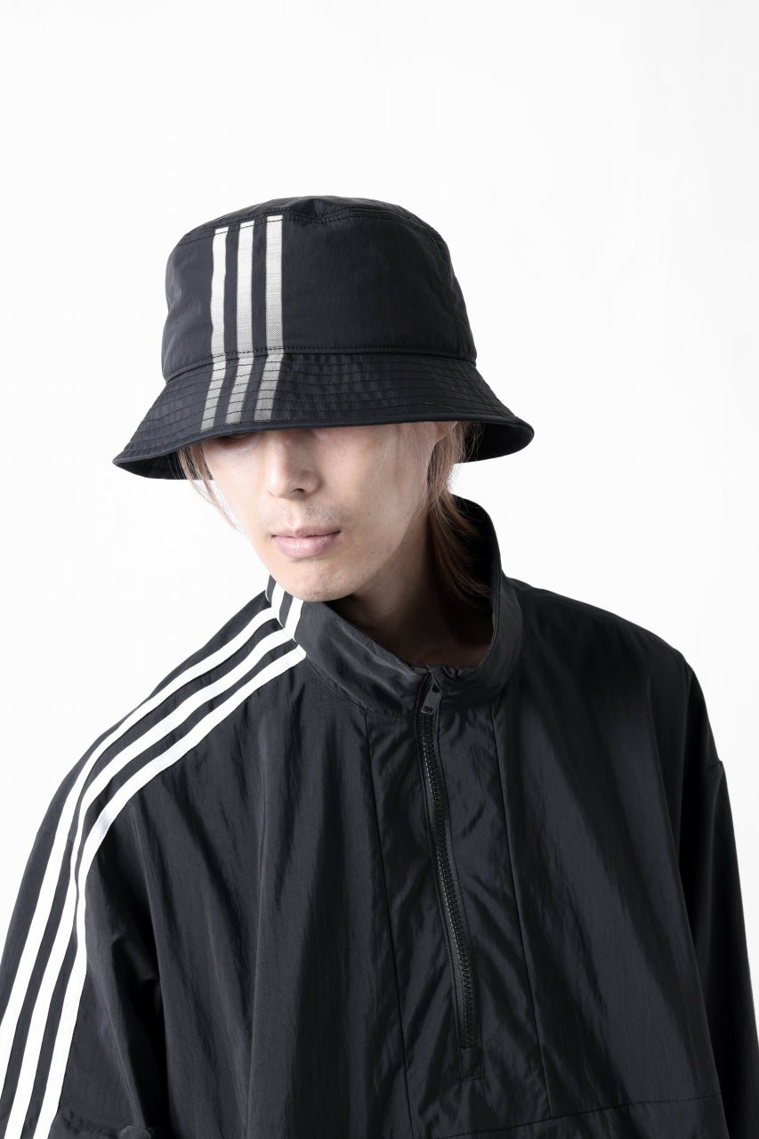 画像をギャラリービューアに読み込む, Y-3 Yohji Yamamoto THREE STRIPES BUCKET HAT (BLACK)