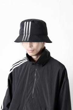 画像をギャラリービューアに読み込む, Y-3 Yohji Yamamoto THREE STRIPES BUCKET HAT (BLACK)