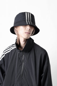 画像をギャラリービューアに読み込む, Y-3 Yohji Yamamoto THREE STRIPES BUCKET HAT (BLACK)