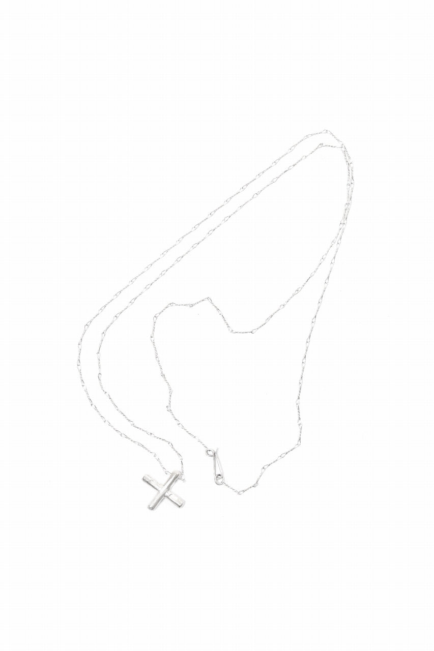 画像をギャラリービューアに読み込む, m.a+ cross pendant 60cm chain / AC60/C5/AG (SILVER)