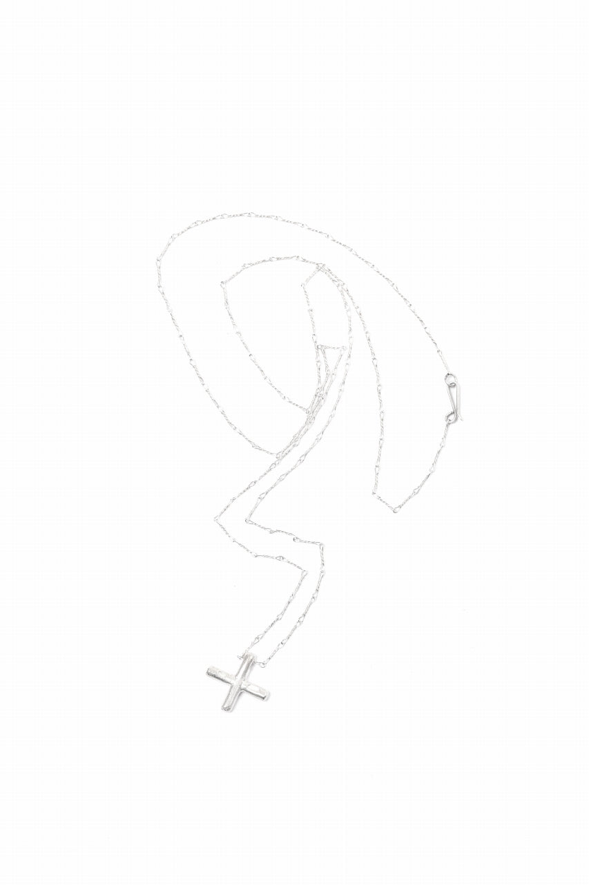 画像をギャラリービューアに読み込む, m.a+ cross pendant 60cm chain / AC60/C5/AG (SILVER)