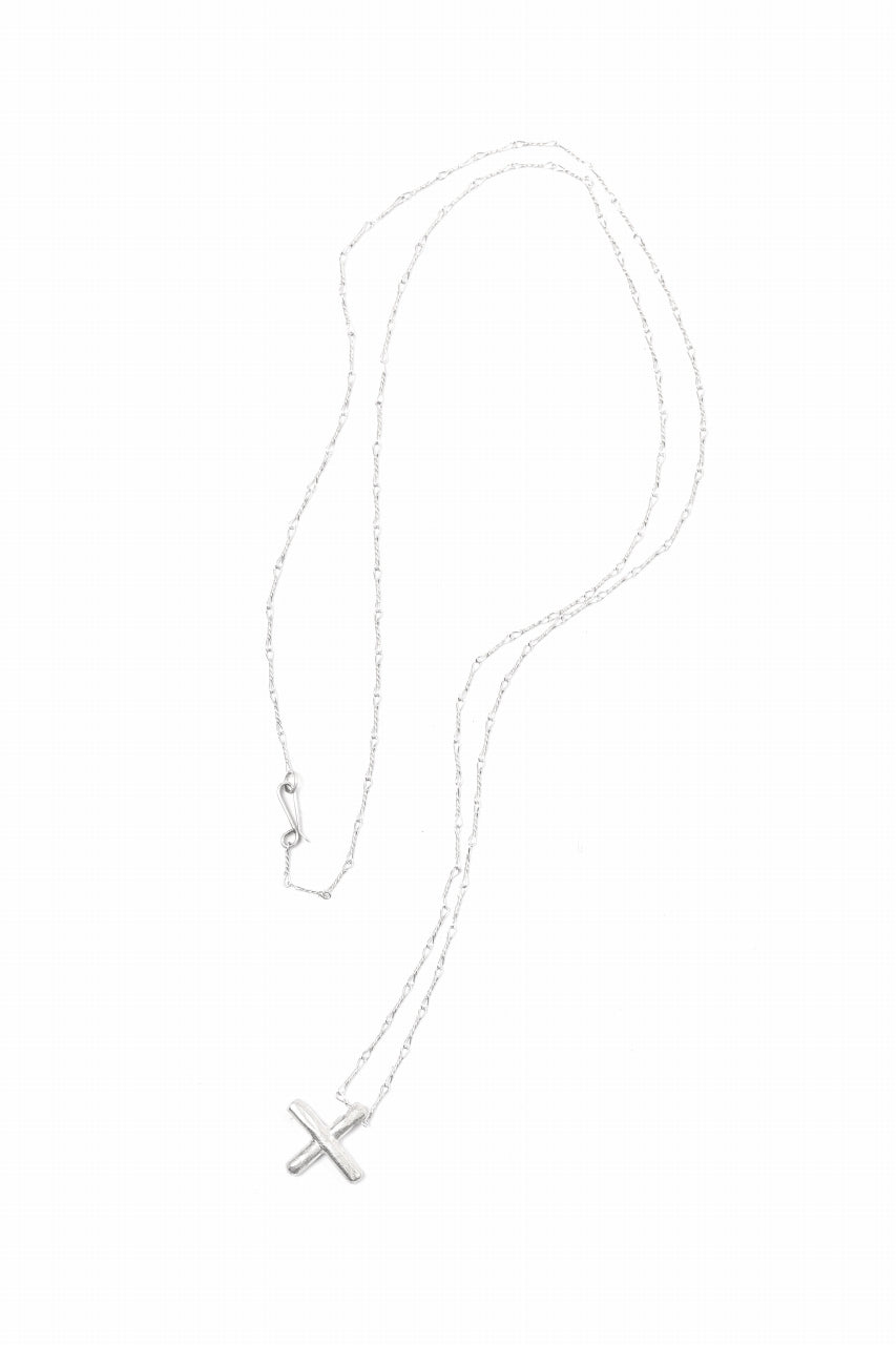 画像をギャラリービューアに読み込む, m.a+ cross pendant 60cm chain / AC60/C5/AG (SILVER)