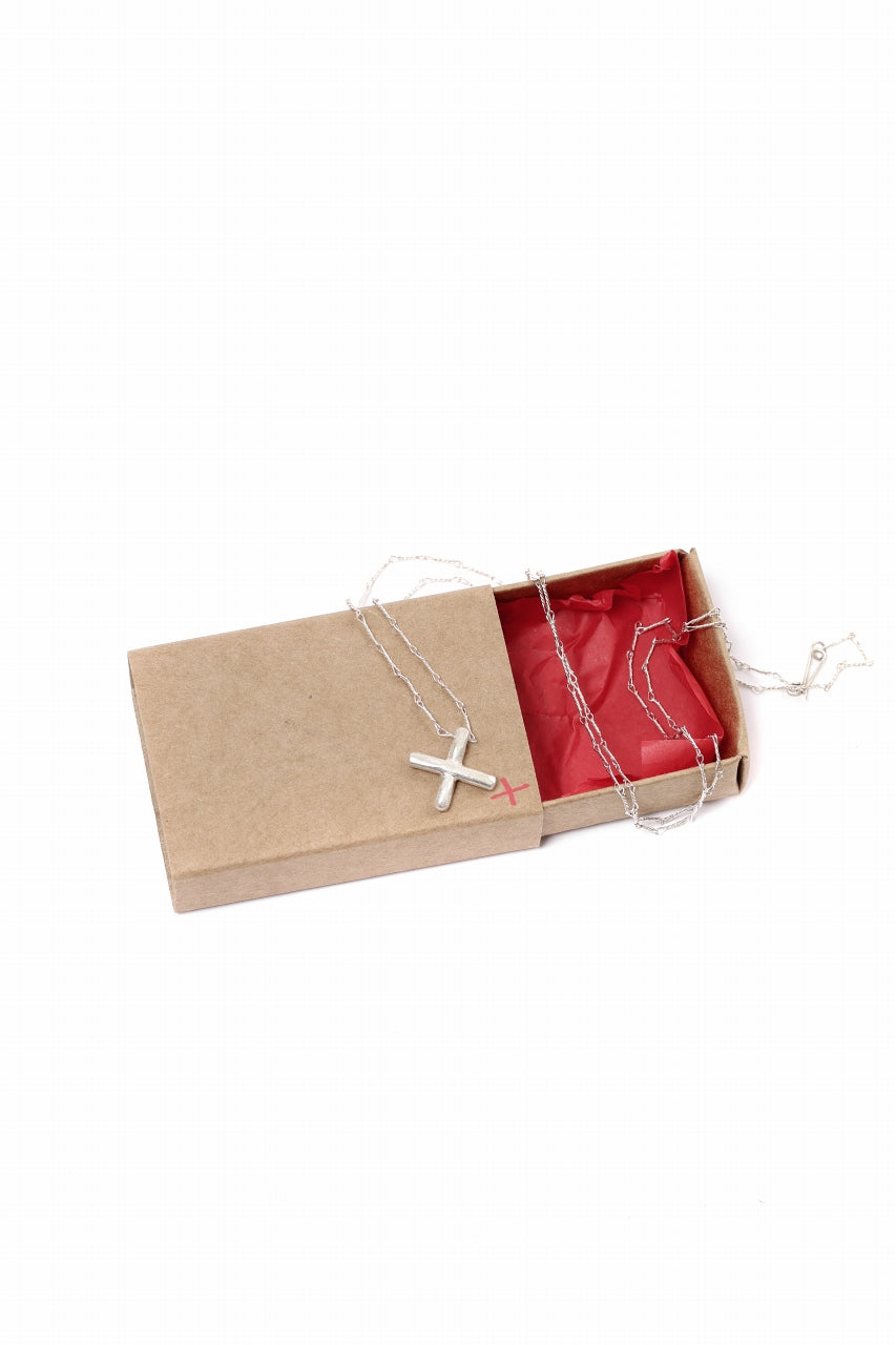 画像をギャラリービューアに読み込む, m.a+ cross pendant 60cm chain / AC60/C5/AG (SILVER)