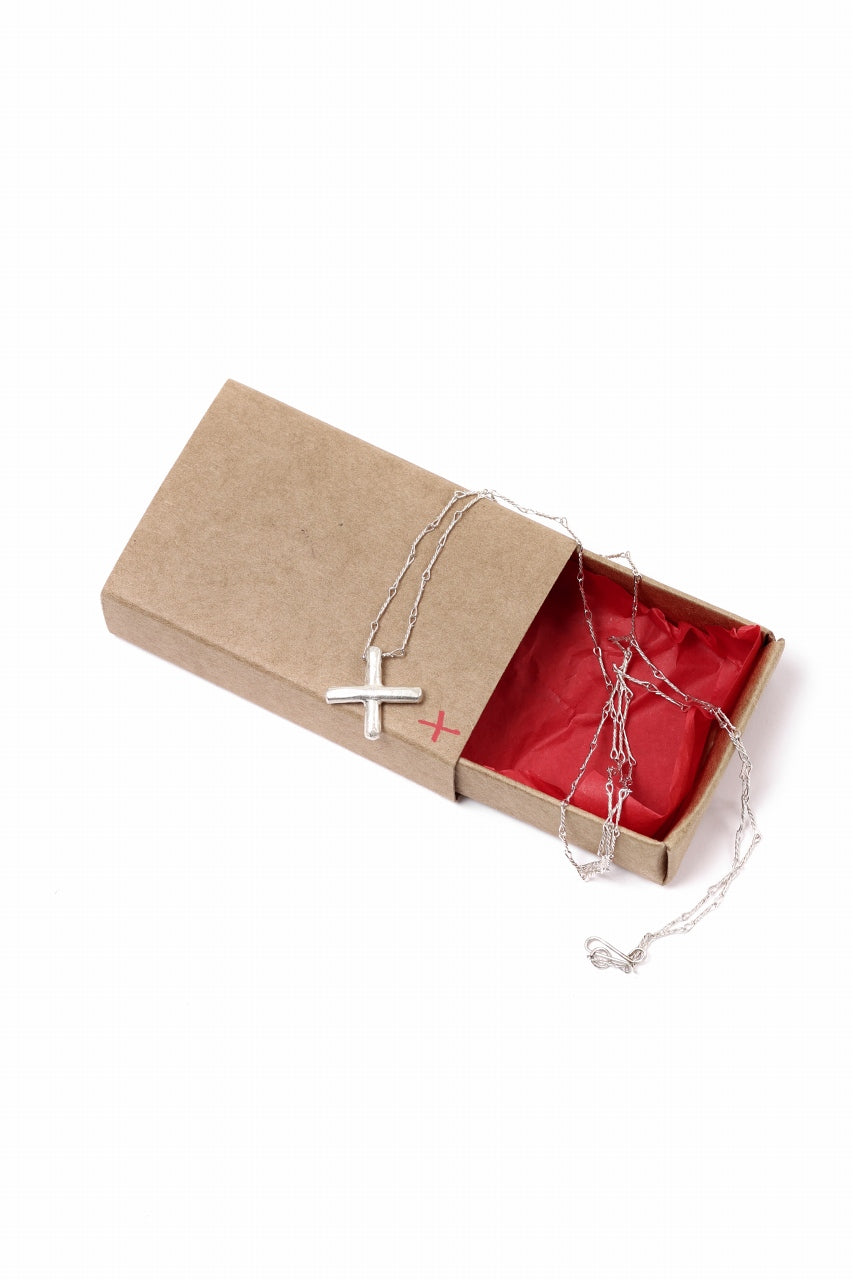 画像をギャラリービューアに読み込む, m.a+ cross pendant 60cm chain / AC60/C5/AG (SILVER)