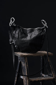 画像をギャラリービューアに読み込む, ISAMU KATAYAMA BACKLASH exclusive 2WAY BAM BAG / ITALY SHOULDER OBJECT DYED (BLACK)