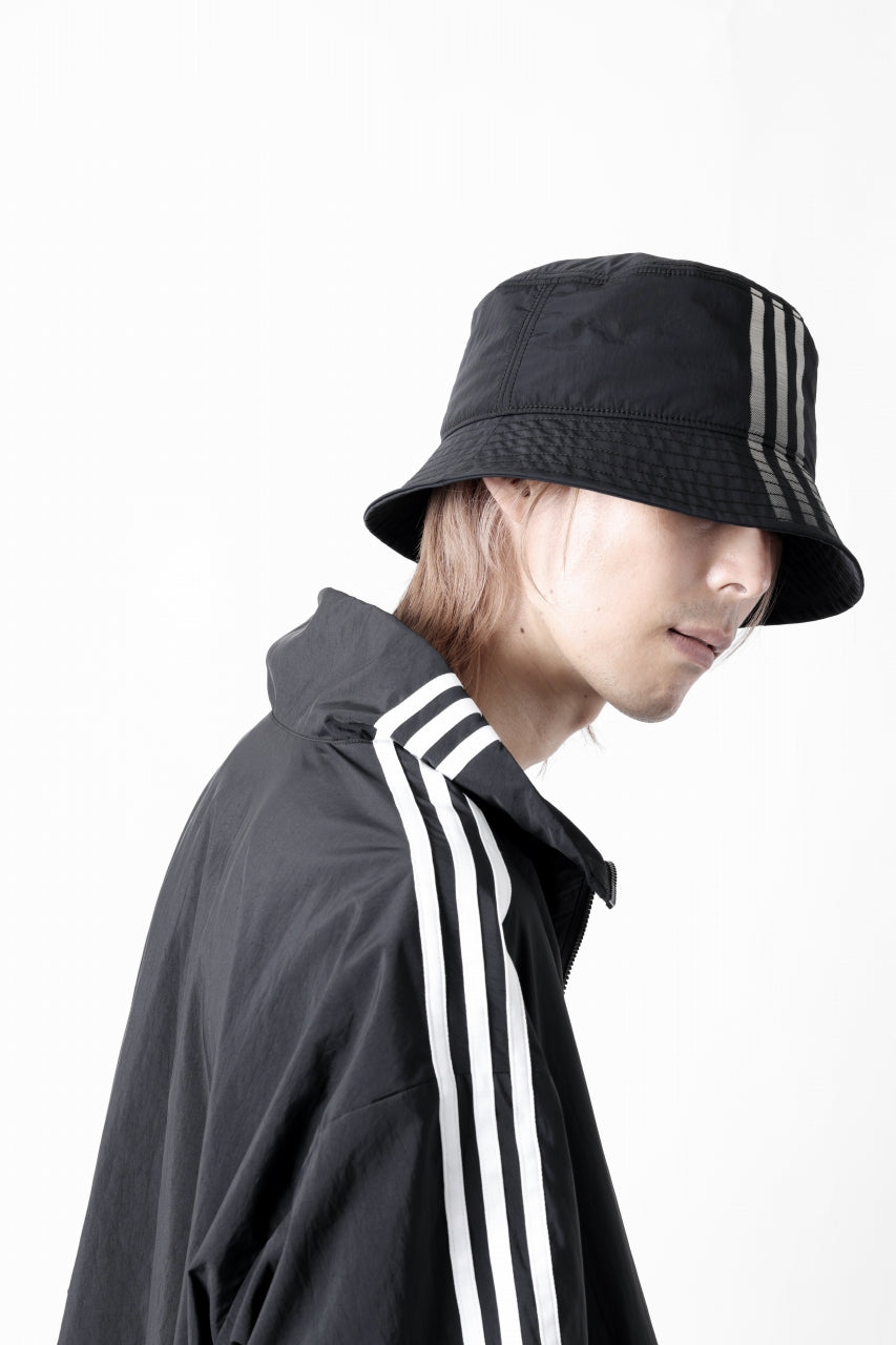 画像をギャラリービューアに読み込む, Y-3 Yohji Yamamoto THREE STRIPES BUCKET HAT (BLACK)