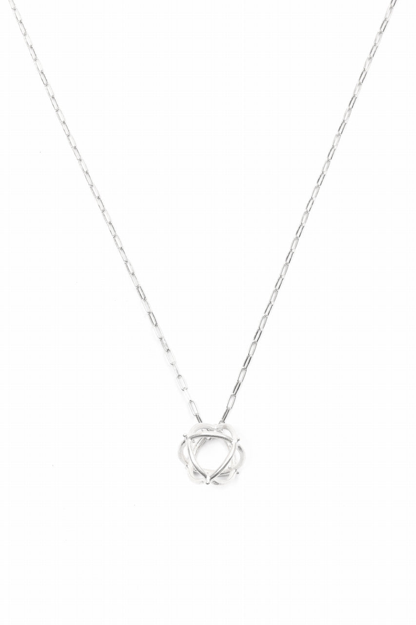 画像をギャラリービューアに読み込む, m.a+ medium + globe necklace with silver chain / AD31 AG (SILVER)