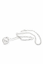 画像をギャラリービューアに読み込む, m.a+ medium + globe necklace with silver chain / AD31 AG (SILVER)