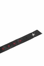画像をギャラリービューアに読み込む, m.a+ cross stitched med wrist band / A-F8E1/GR 3,0 (BLACK)