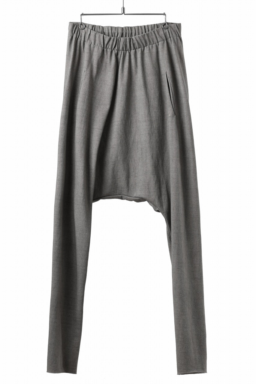 Load image into Gallery viewer, m.a+ elastic waist low crotch 2 pocket pants / P571/MJP1 (CARBON)