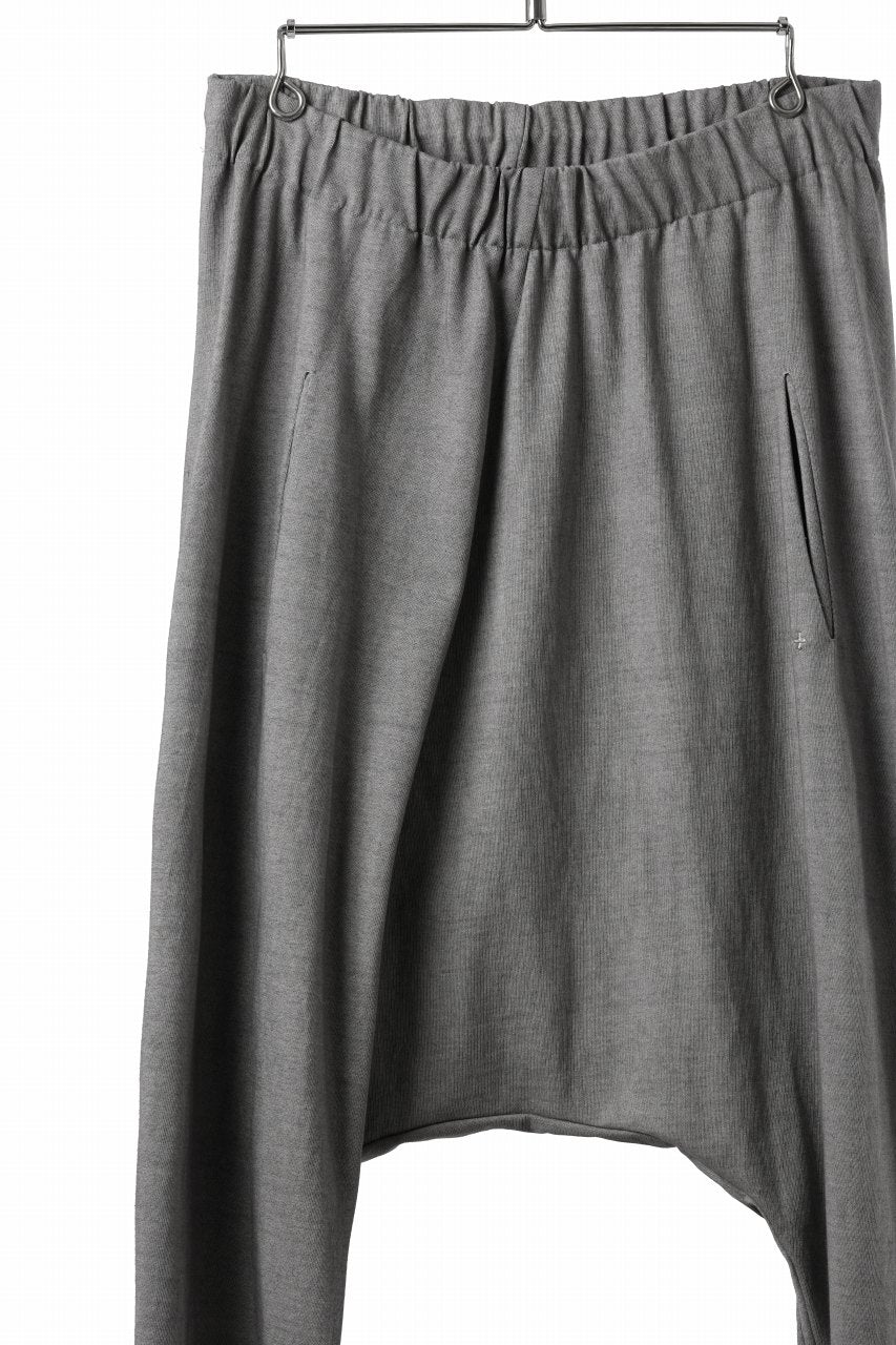 Load image into Gallery viewer, m.a+ elastic waist low crotch 2 pocket pants / P571/MJP1 (CARBON)
