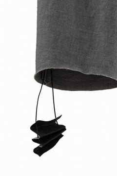 Load image into Gallery viewer, m.a+ elastic waist low crotch 2 pocket pants / P571/MJP1 (CARBON)