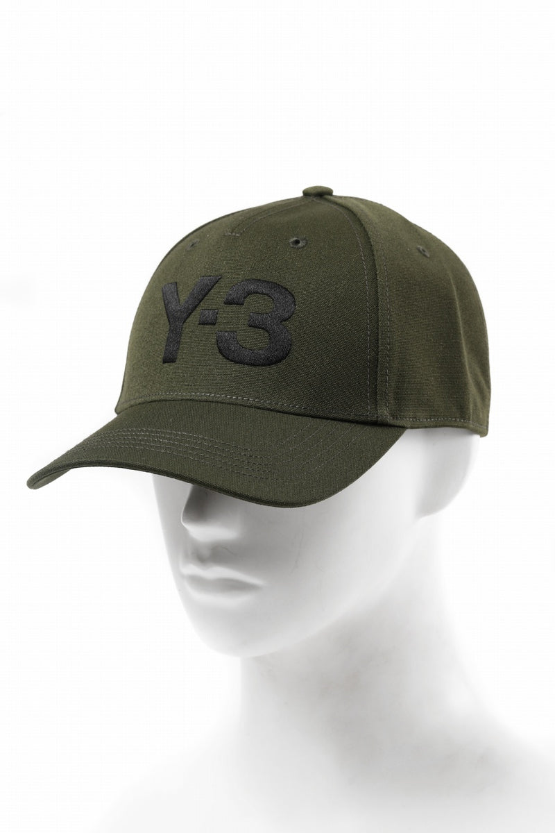 Y-3 Yohji Yamamoto LOGO CAP (DARK GREEN)の商品ページ