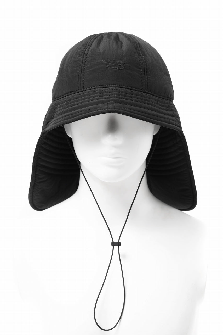 Load image into Gallery viewer, Y-3 Yohji Yamamoto Q B HAT (BLACK)