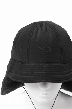 画像をギャラリービューアに読み込む, Y-3 Yohji Yamamoto Q B HAT (BLACK)