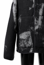 画像をギャラリービューアに読み込む, Y-3 Yohji Yamamoto FUZZY FLEECE HOODED JACKET (BLACK + MULTI)