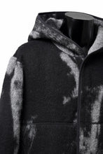 画像をギャラリービューアに読み込む, Y-3 Yohji Yamamoto FUZZY FLEECE HOODED JACKET (BLACK + MULTI)