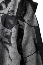 画像をギャラリービューアに読み込む, Y-3 Yohji Yamamoto FUZZY FLEECE HOODED JACKET (BLACK + MULTI)