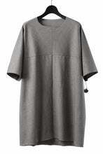 Load image into Gallery viewer, m.a+ one piece short sleeve t-shirt / T211C/MJP1 (LIGHT CARBON)