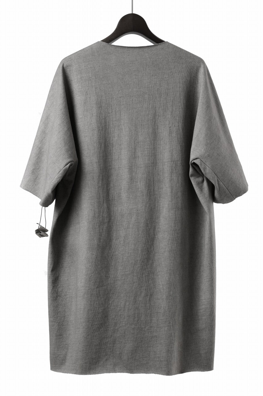 Load image into Gallery viewer, m.a+ one piece short sleeve t-shirt / T211C/MJP1 (LIGHT CARBON)