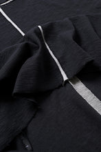 画像をギャラリービューアに読み込む, thom/krom SLEEVELESS T SHIRT / FLAME DOUBLE-FACE JERSEY (BLACK)