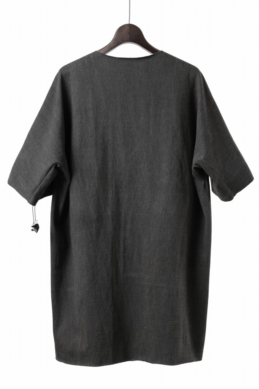 画像をギャラリービューアに読み込む, m.a+ one piece short sleeve t-shirt / T211C/MJP1 (CARBON)