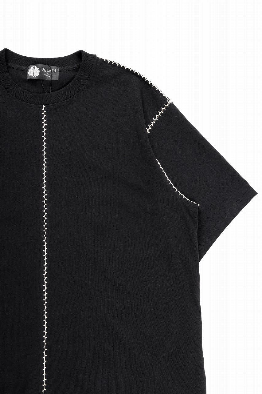 画像をギャラリービューアに読み込む, OBLADI JINBEI T SHIRT (BLACK)