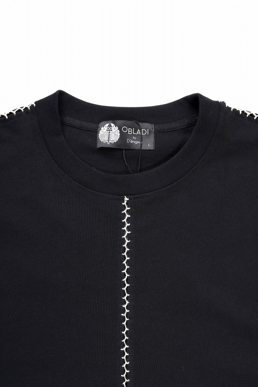 画像をギャラリービューアに読み込む, OBLADI JINBEI T SHIRT (BLACK)