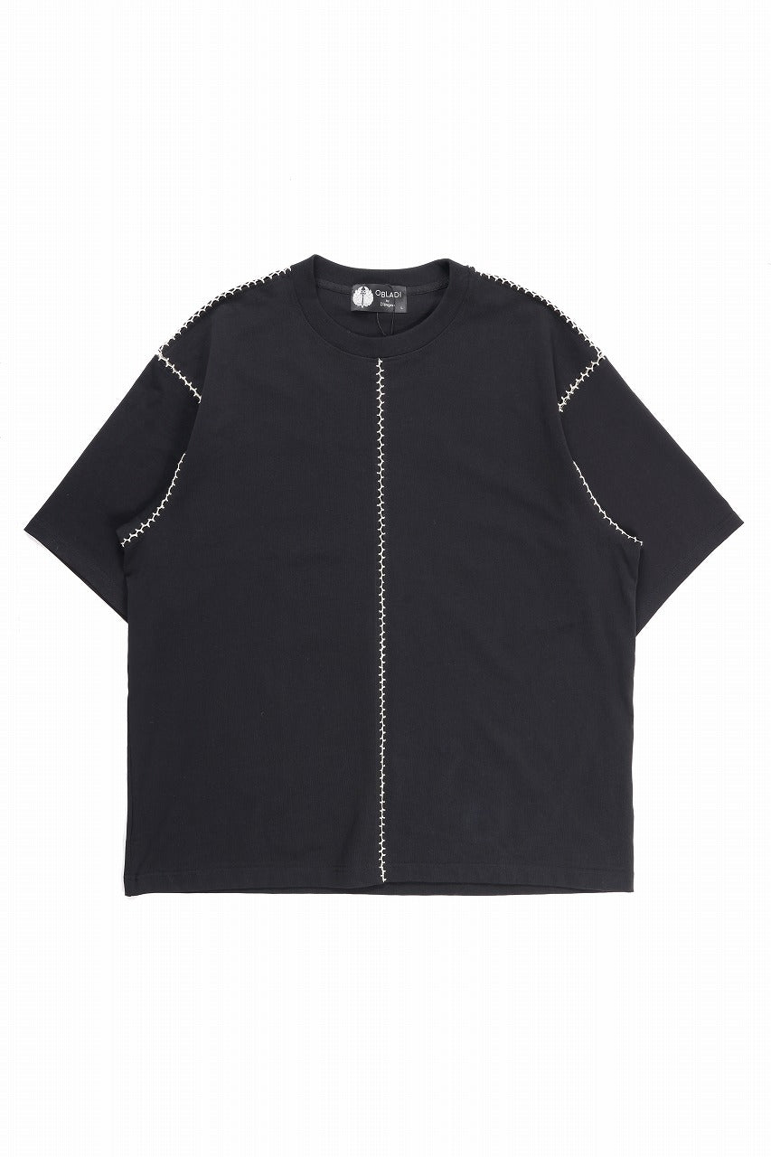 画像をギャラリービューアに読み込む, OBLADI JINBEI T SHIRT (BLACK)
