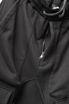 画像をギャラリービューアに読み込む, A.F ARTEFACT FLAP ZIP SARROUEL SKINNY PANTS (DARK GREY)