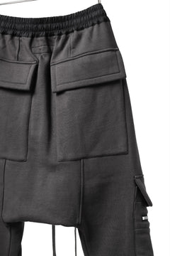 画像をギャラリービューアに読み込む, A.F ARTEFACT FLAP ZIP SARROUEL SKINNY PANTS (DARK GREY)
