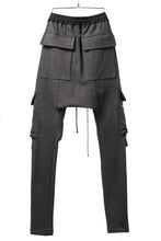 画像をギャラリービューアに読み込む, A.F ARTEFACT FLAP ZIP SARROUEL SKINNY PANTS (DARK GREY)