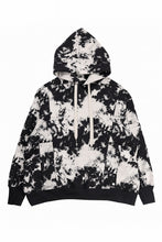 Load image into Gallery viewer, A.F ARTEFACT CARGO HOODED TOPS / MOTTLED DYING (BLACK x IVORY)