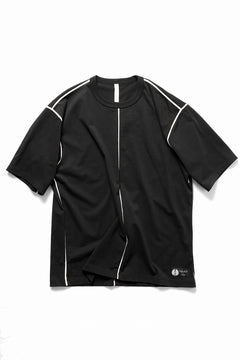 画像をギャラリービューアに読み込む, OBLADI REVERSIBLE SHORT SLEEVE T SHIRT (BLACK)