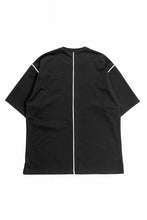 画像をギャラリービューアに読み込む, OBLADI REVERSIBLE SHORT SLEEVE T SHIRT (BLACK)