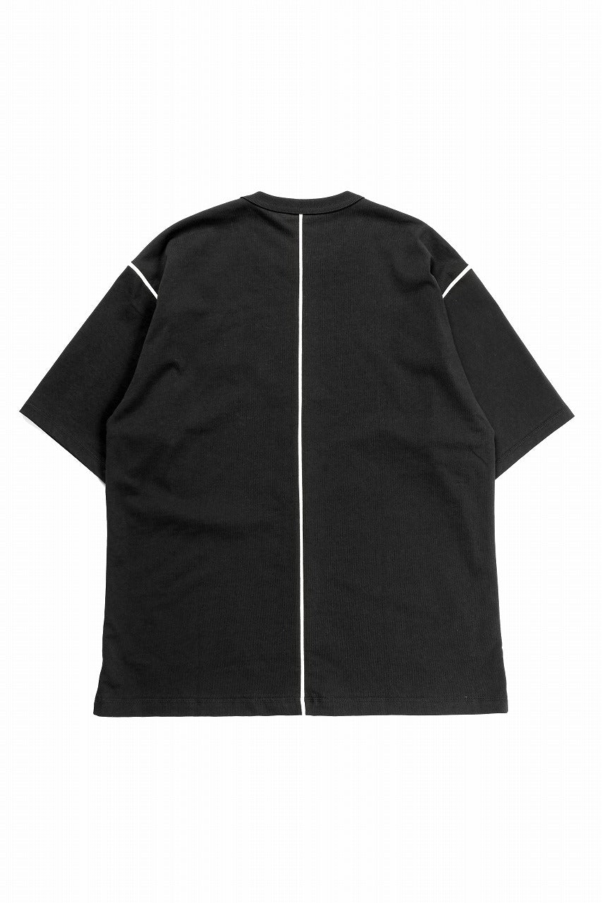 画像をギャラリービューアに読み込む, OBLADI REVERSIBLE SHORT SLEEVE T SHIRT (BLACK)