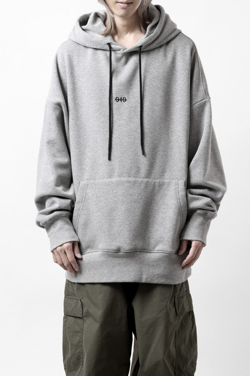 画像をギャラリービューアに読み込む, A.F ARTEFACT BOMBERHEAT® BACK LOGO HOODIE (LIGHT GREY)