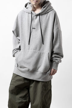 画像をギャラリービューアに読み込む, A.F ARTEFACT BOMBERHEAT® BACK LOGO HOODIE (LIGHT GREY)