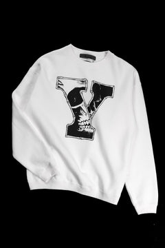 画像をギャラリービューアに読み込む, Y's for men x MASSES SWEAT SHIRT / PRINT A (WHITE)